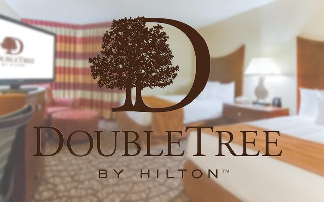 View of Doubtree by Hilton's logo
